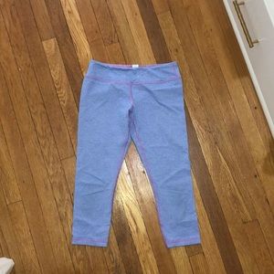 purple blue leggings